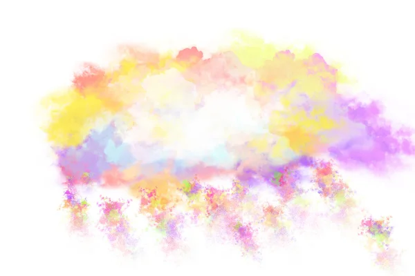 Fundo Abstrato Nuvem Chuva Texturizada — Fotografia de Stock