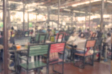 restoran bulanık arkaplan, klasik efekt biçimi