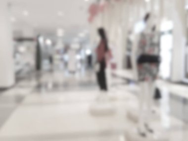Alışveriş merkezi bulanık arkaplan