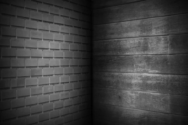 Ciemnoczarne Cegły Wzór Ścienny Black Wall Wood Tekstury Streszczenie Tła — Zdjęcie stockowe