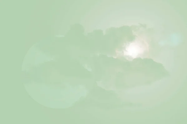 Céu Nuvem Com Chama Lente Conceito Natureza Nuvem Texturizada Borrão — Fotografia de Stock