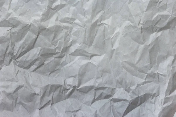 Crumpled Gray Paper Textured — Stock Photo, Image