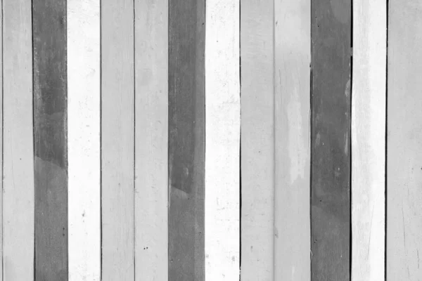 Gray Wooden Wall Black White Wood Textured Background — Stock Photo, Image