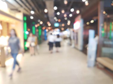 Alışveriş merkezi bulanık arkaplan