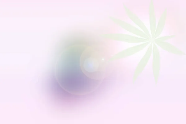 Green Pink Leaves Background Abstract Blur — Stock Photo, Image