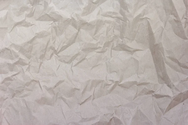 Crumpled Gray Paper Textured — Stock Photo, Image