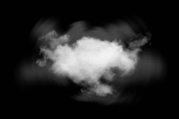 Σύννεφο Απομονώνονται Μαύρο Φόντο Υφή Καπνού Αφηρημένη Μαύρο — Φωτογραφία Αρχείου