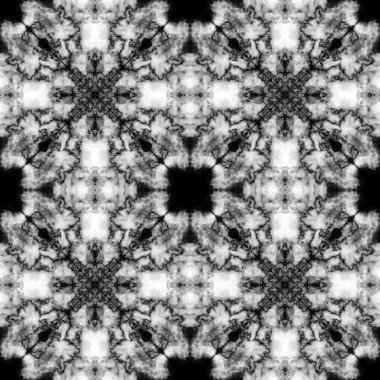 Kusursuz kumaş dokusu, soyut desen siyah beyaz, tekstil arkaplan