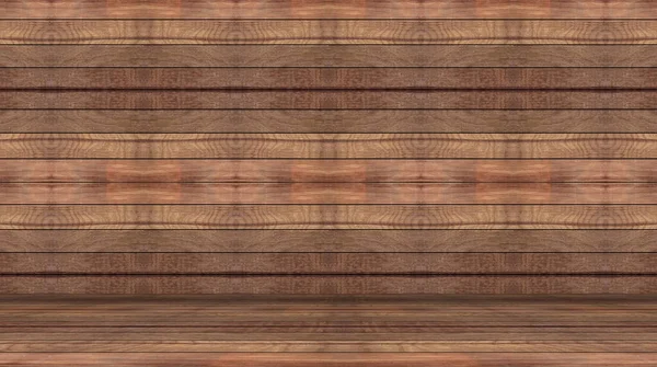 Brown Wall Floor Room Wood Background — Stock Photo, Image