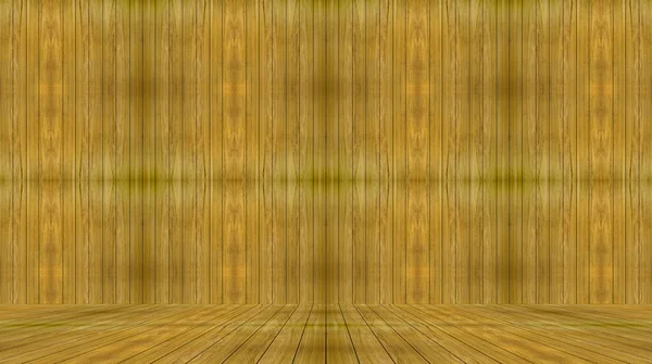 Золота Стіна Підлога Кімнати Дерев Яний Фон — стокове фото