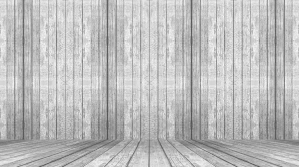 Gray Wall Floor Wood Background — Stock Photo, Image