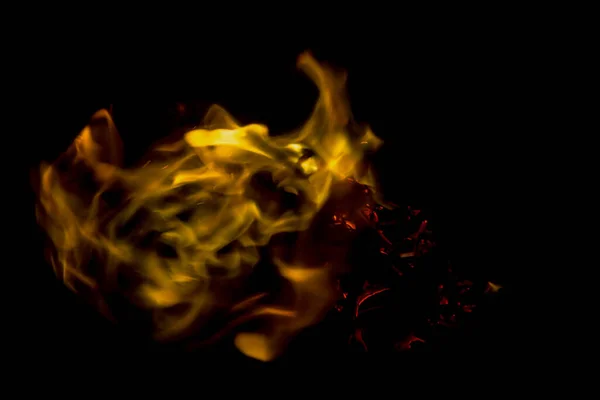 Fire Flames Abstract Background — Stock Photo, Image