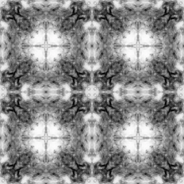 シームレスな生地の質感 抽象的なパターン黒と白 織物の背景 — ストック写真