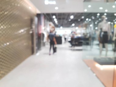 Alışveriş merkezi bulanık arkaplan