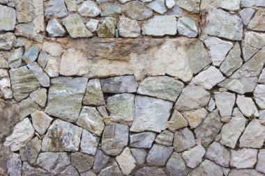 taş duvar inşaatı arka planı