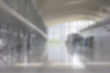 Mühendislik inşaat konsepti arka planda bulanıklık, cam perde duvarı