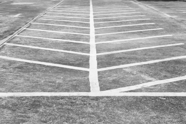 Linhas Estacionamento Fundo Concreto Para Motocicleta — Fotografia de Stock