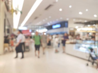 Alışveriş merkezi bulanık arkaplan