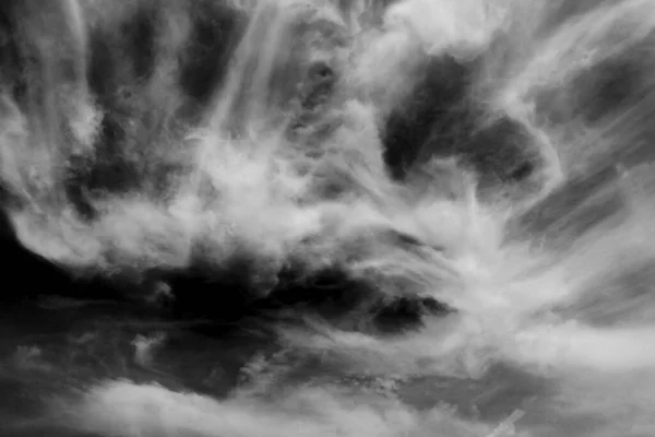 Υφή Σύννεφο Αφηρημένη Μαύρο Απομονώνονται Μαύρο Φόντο — Φωτογραφία Αρχείου