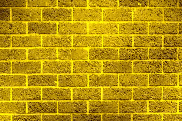 Shiny Gold Brick Wall Texture Abstract Background Golden Pattern — Stock Photo, Image