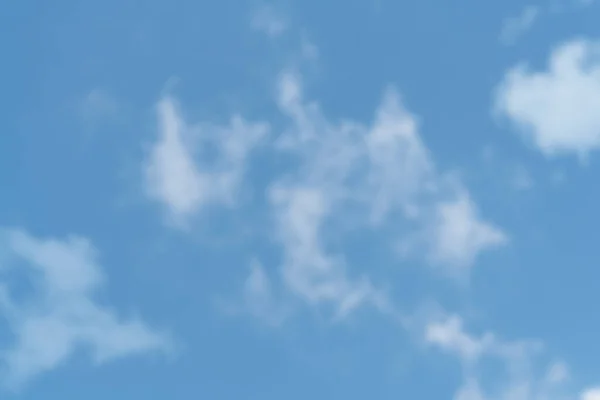 Cielo Azul Nube Blanca Fondo Borroso — Foto de Stock