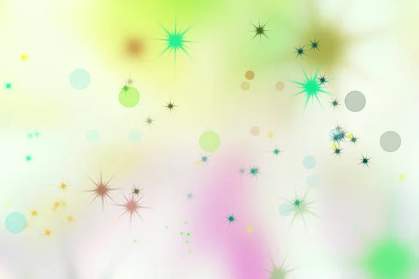 Multi Coloured Bokeh Background — Stock Photo, Image