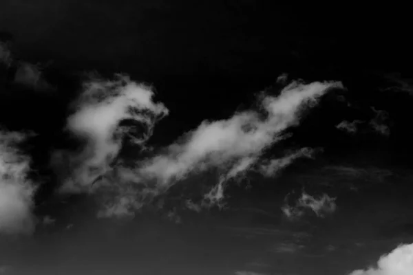 Υφή Σύννεφο Αφηρημένη Λευκό Απομονώνονται Μαύρο Φόντο — Φωτογραφία Αρχείου