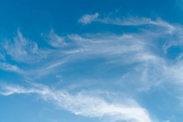 Nuvola Bianca Sfondo Cielo Blu — Foto Stock
