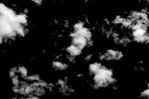 Himmel Mit Schwarz Weißer Wolkenstruktur — Stockfoto
