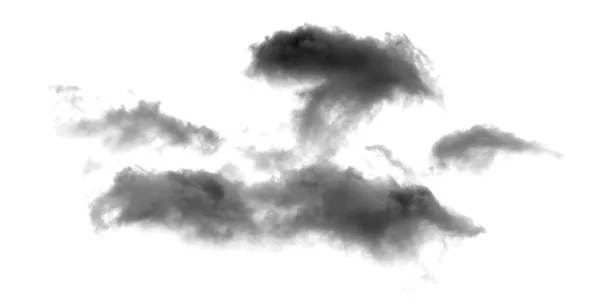 white cloud Isolated on white background,Smoke Textured,brush effect