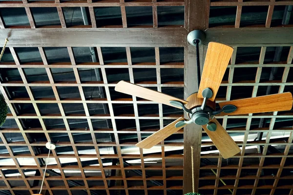 木造扇天井古代 — ストック写真