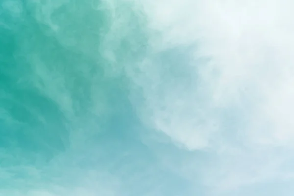 Nube Blanca Fondo Azul Cielo Con Espacio Copia — Foto de Stock