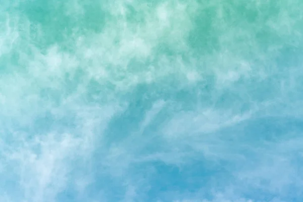 Nuvem Branca Fundo Azul Céu Com Espaço Cópia — Fotografia de Stock