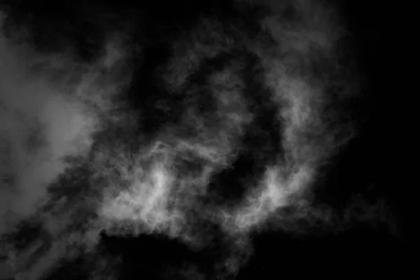 Біла Хмара Чорне Небо Текстурований Фон — стокове фото