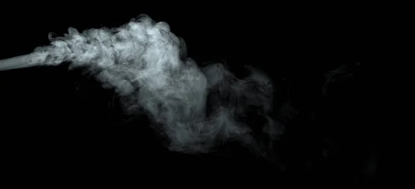 Абстрактный Порошок Дым Черном Фоне — стоковое фото