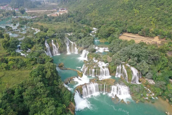 Cachoeira Ban Gioc Vietnã Norte — Fotografia de Stock