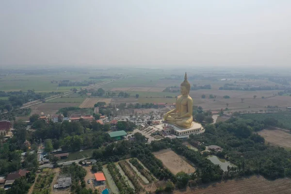 Templo Wat Muang Angthong Tailandia — Foto de Stock