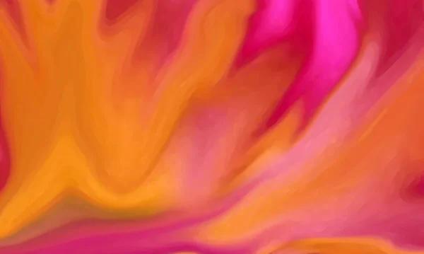 Pembe ve turuncu kıvrımlı, sulu boya efektli boş, soyut bir arka plan. Resimlerde metin ve görüntüler için yer olan kopya alanı var. Arka planlar, afişler, posterler, terfiler için harika..