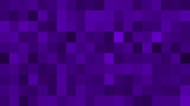 Mavi ve siyah piksellerin gölgeleri yanıp sönen hareket arkaplanı ve metin için yer