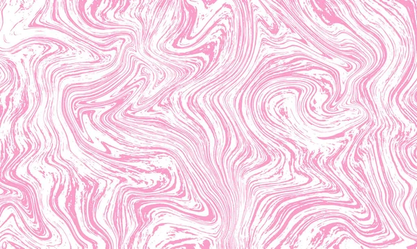 Fundo Rosa Branco Com Padrão Efeito Mármore Girando Usando Liquify — Vetor de Stock