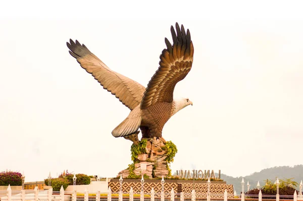 Famosa Estátua Águia Langkawi Malásia — Fotografia de Stock