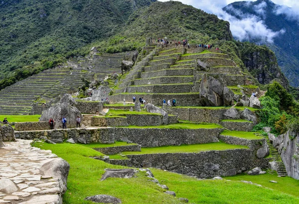 Rodeado Misterio Encanto Tradiciones Machu Pichu Símbolo Más Famoso Del — Foto de Stock