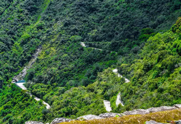 Machu Pichu Obklopen Tajemstvím Šarmem Tradicemi Nejznámějším Symbolem Říše Inků — Stock fotografie