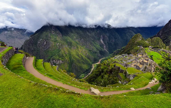 Entouré Mystère Charme Traditions Machu Pichu Est Symbole Célèbre Empire — Photo