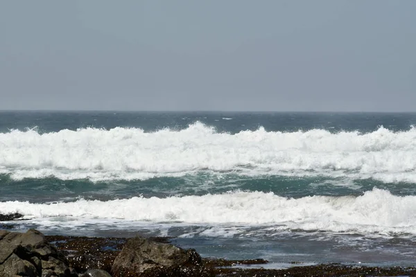 Costa Peruana Pacífico Esta Região Costeira Peru Seguindo Costa Pacífico — Fotografia de Stock