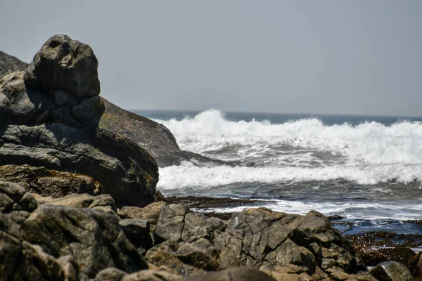 Die Peruanische Pazifikküste Dies Ist Die Küstenregion Perus Die Der — Stockfoto