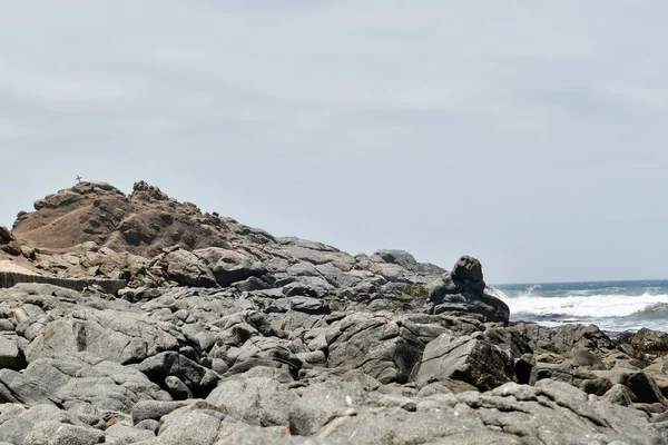 Peruaanse Pacifische Kust Dit Het Kustgebied Van Peru Langs Pacifische — Stockfoto