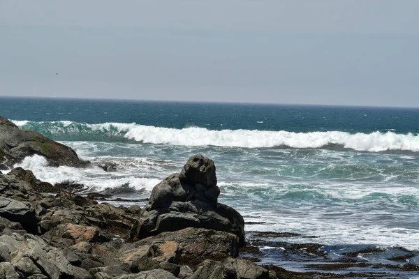 Peruvian Pacific Coast Coastal Region Peru Country Pacific Coastline North — Stock Photo, Image
