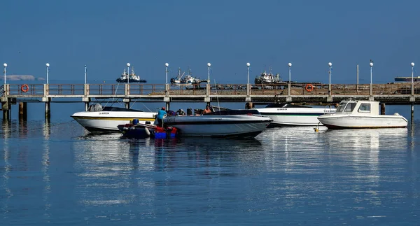 Der Hafen Von Paracasparacas Ist Die Hauptstadt Des Distrikts Paracas — Stockfoto