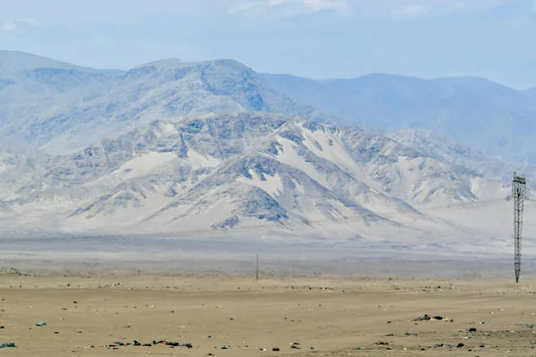 Andes Mountains Peru Longest Mountain Range World Stretch West Coast — Stock Photo, Image